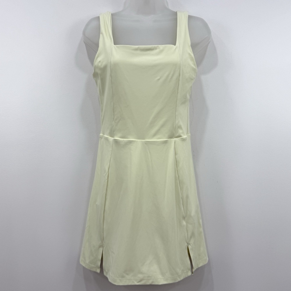 Travis Mathew Moveknit Sleeveless Dress M Golf Built In Shorts Granola Tennis